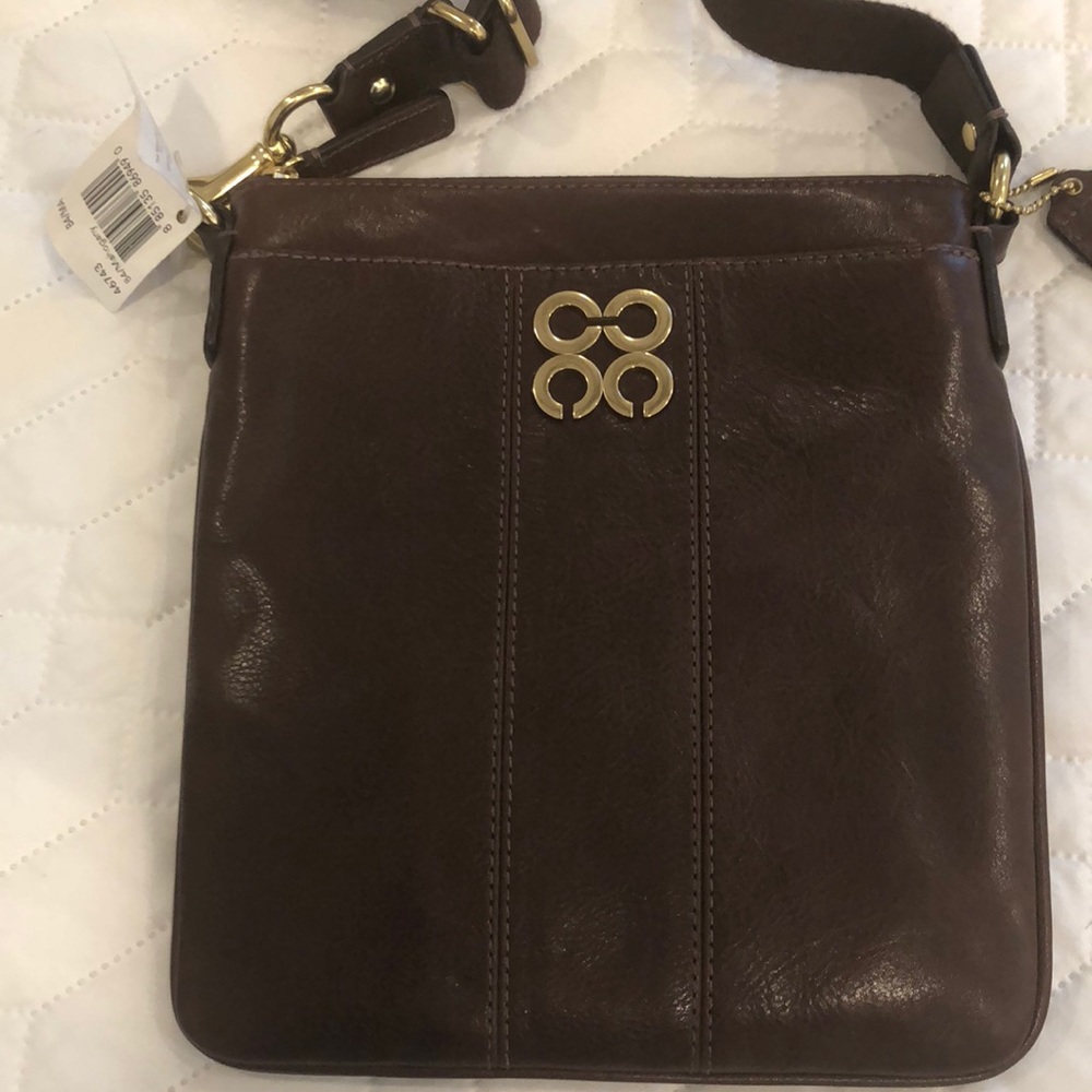 Coach leather crossbody